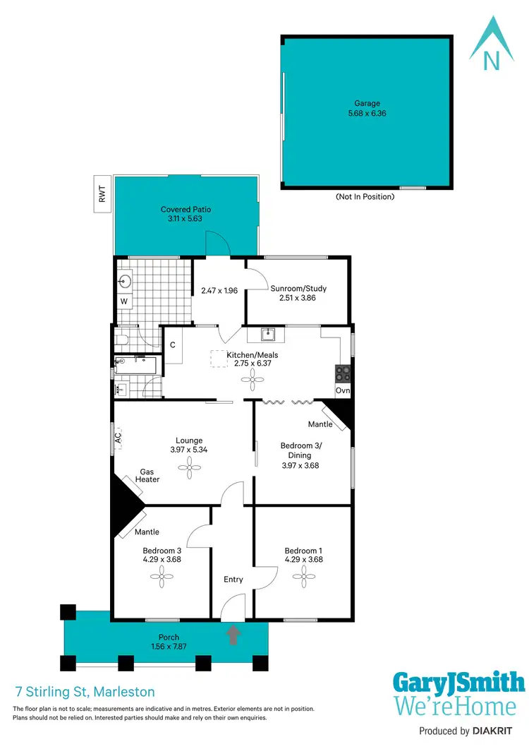 Floorplan of Homely house listing, 7 Stirling Street, Marleston SA 5033