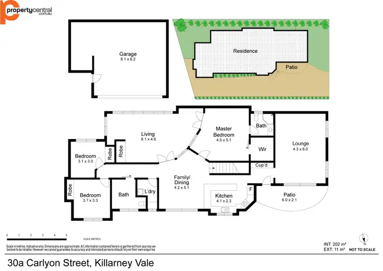 Floorplan of Homely house listing, 30a Carlyon Street, Killarney Vale NSW 2261