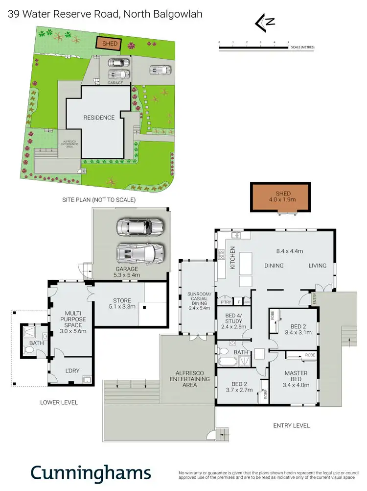 Floorplan of Homely house listing, 39 Water Reserve Road, North Balgowlah NSW 2093
