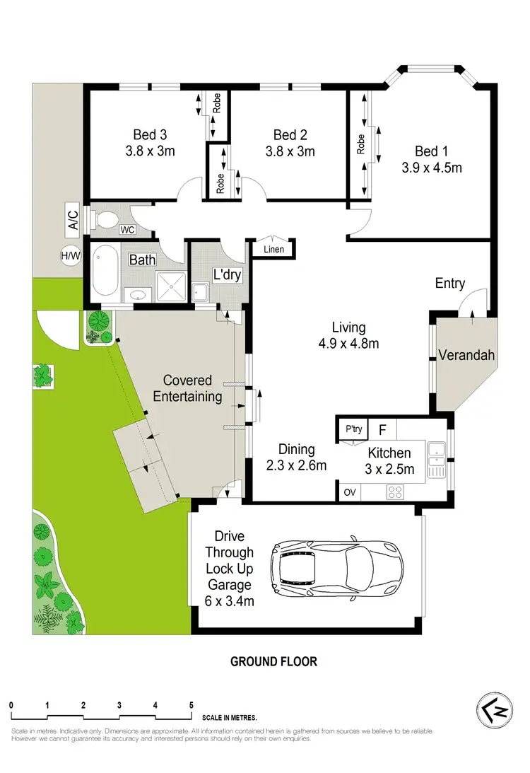 Floorplan of Homely villa listing, 1/183 Woronora Road, Engadine NSW 2233