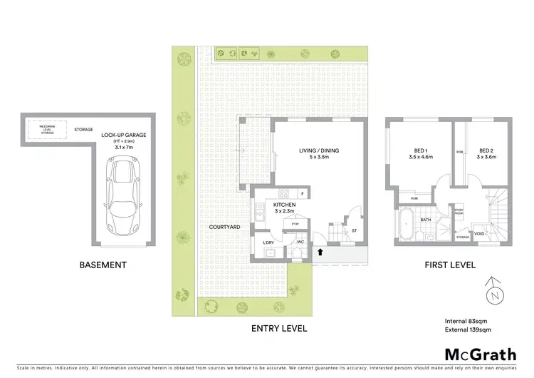 Floorplan of Homely townhouse listing, 5/113 Penshurst Road, Narwee NSW 2209