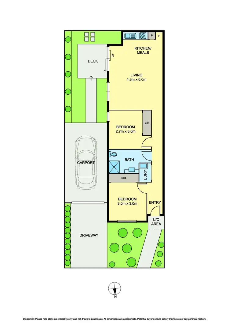 Floorplan of Homely unit listing, 47 Steane Street, Reservoir VIC 3073