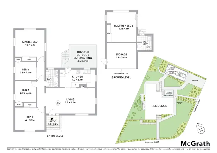 Floorplan of Homely house listing, 11 Raymond Street, Eastwood NSW 2122