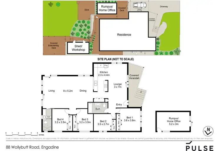 Floorplan of Homely house listing, 88 Wollybutt Road, Engadine NSW 2233