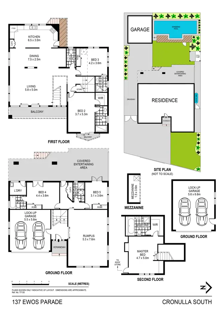 Floorplan of Homely house listing, 137 Ewos Parade, Cronulla NSW 2230