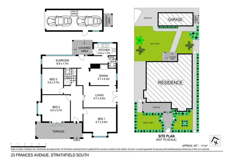 Floorplan of Homely house listing, 23 Frances Avenue, Strathfield South NSW 2136