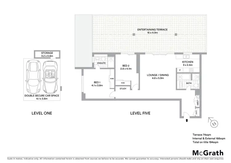 Floorplan of Homely apartment listing, 534/21 Marine Parade, Wentworth Point NSW 2127