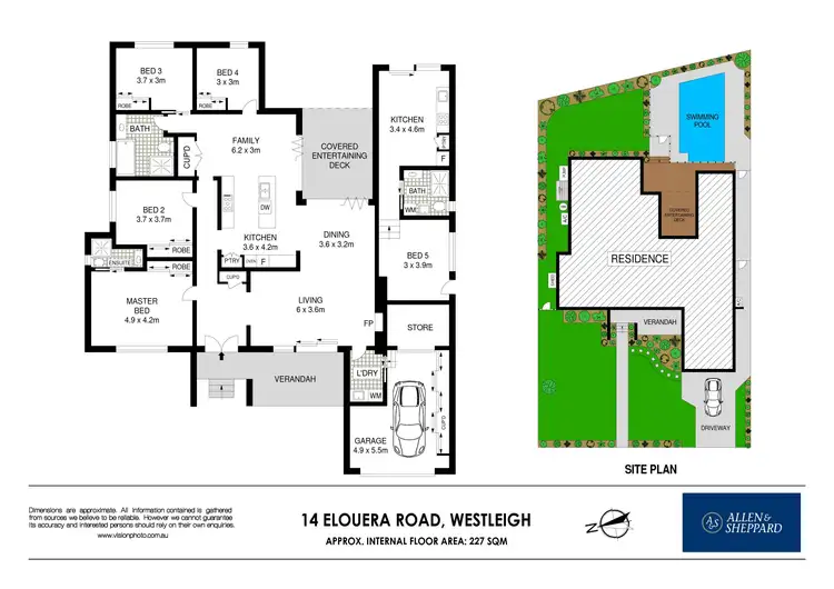 Floorplan of Homely house listing, 14 Elouera Road, Westleigh NSW 2120