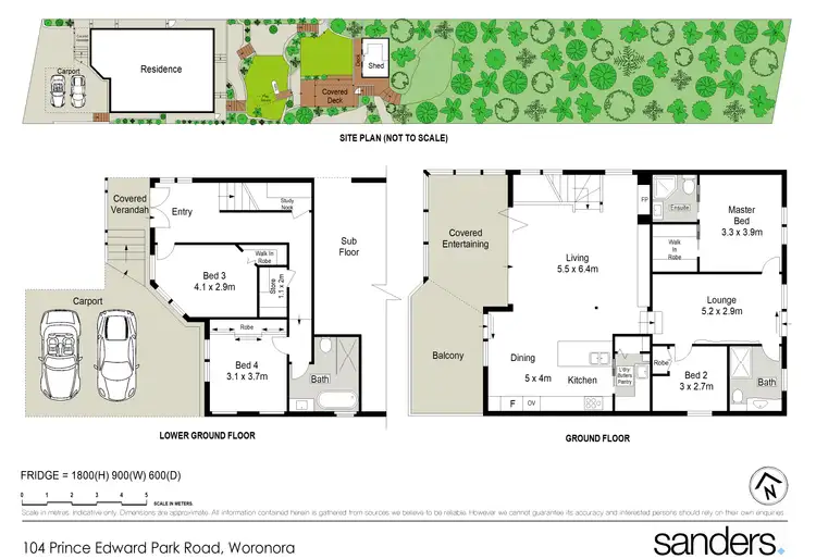 Floorplan of Homely house listing, 104 Prince Edward Park Road, Woronora NSW 2232