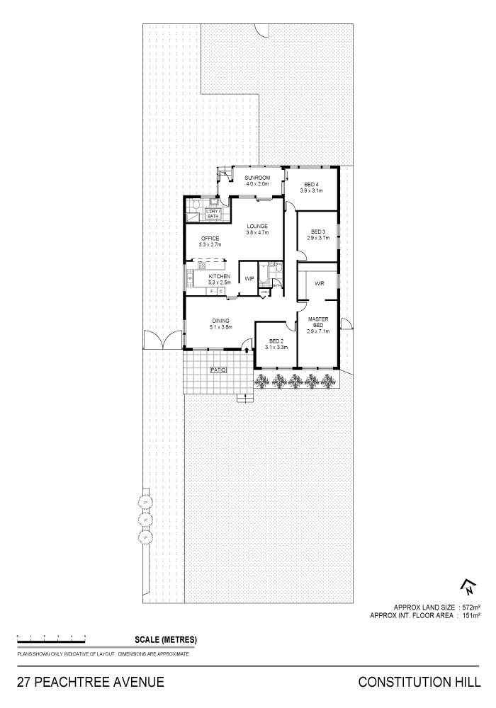 Floorplan of Homely house listing, 27 Peachtree Avenue, Constitution Hill NSW 2145