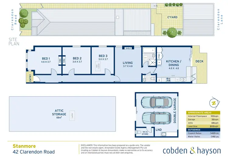 Floorplan of Homely house listing, 42 Clarendon Road, Stanmore NSW 2048