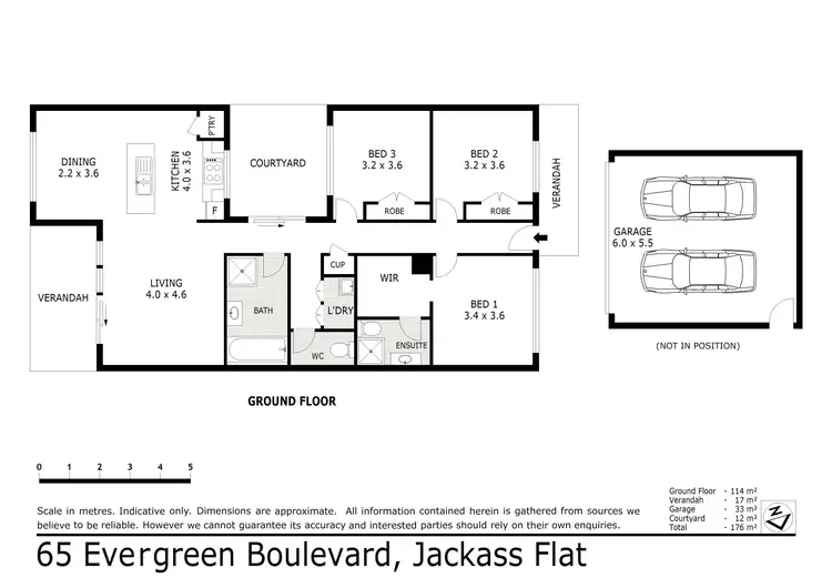 Floorplan of Homely house listing, 65 (Lot 50 Evergreen Boulevard, Jackass Flat VIC 3556