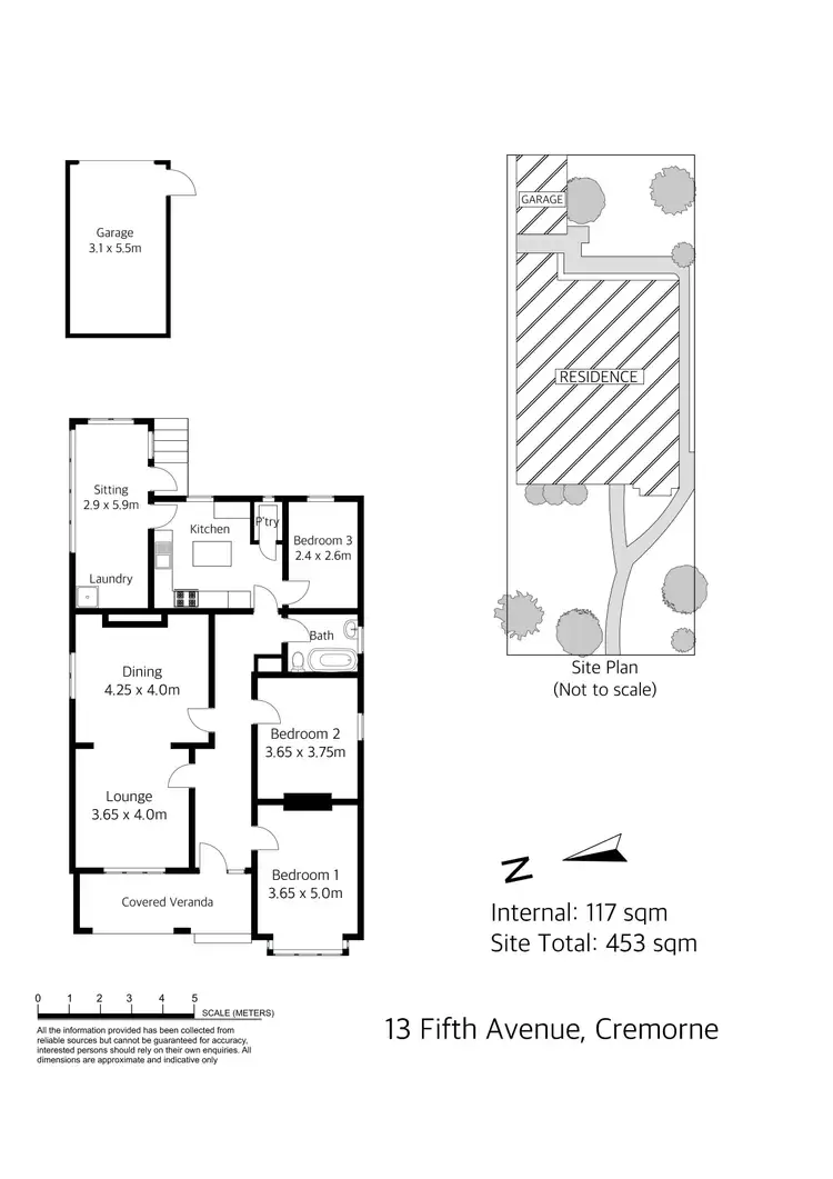 Floorplan of Homely house listing, 13 Fifth Avenue, Cremorne NSW 2090