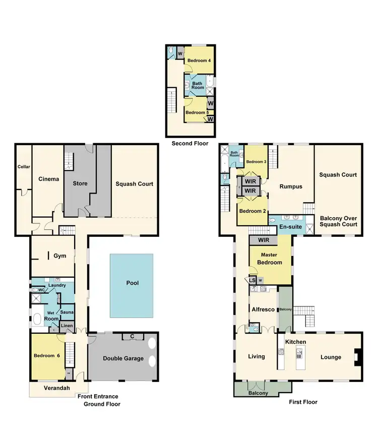Floorplan of Homely house listing, 3 Earl Street, Maryborough VIC 3465