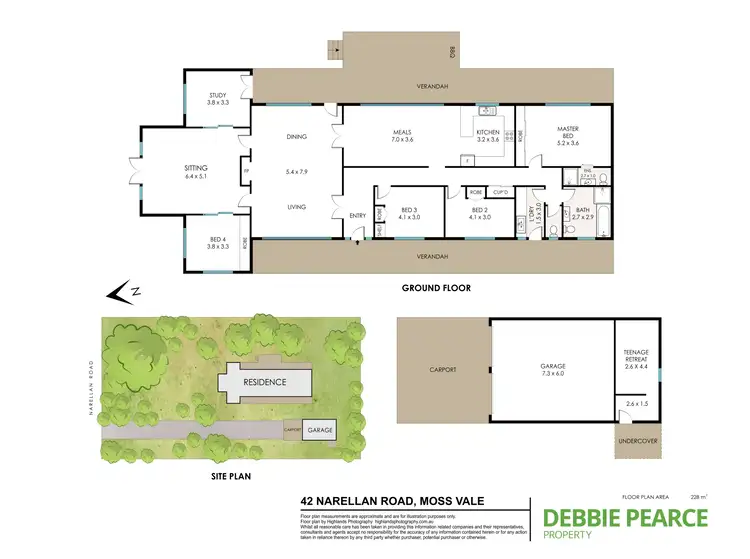 Floorplan of Homely house listing, 42 Narellan Road, Moss Vale NSW 2577