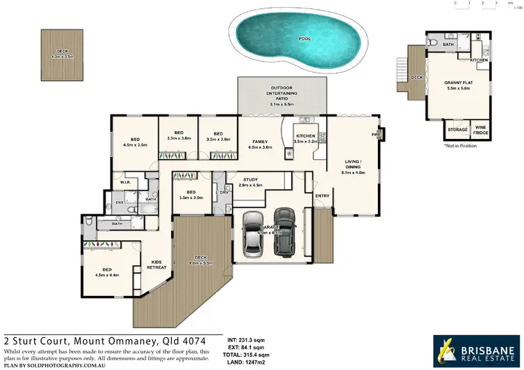 Floorplan of Homely house listing, 2 Sturt Court, Mount Ommaney QLD 4074