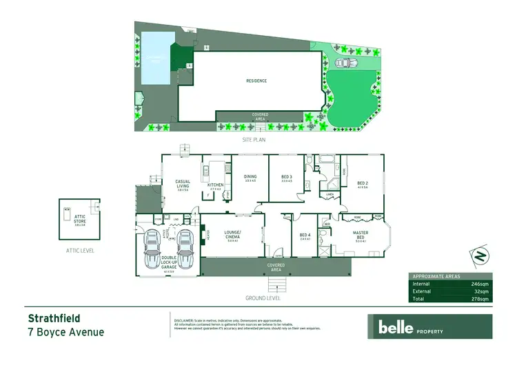 Floorplan of Homely house listing, 7 Boyce Avenue, Strathfield NSW 2135