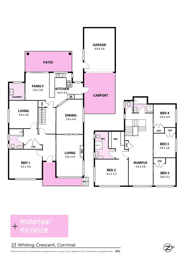 Floorplan of Homely house listing, 23 Whiting Crescent, Corrimal NSW 2518