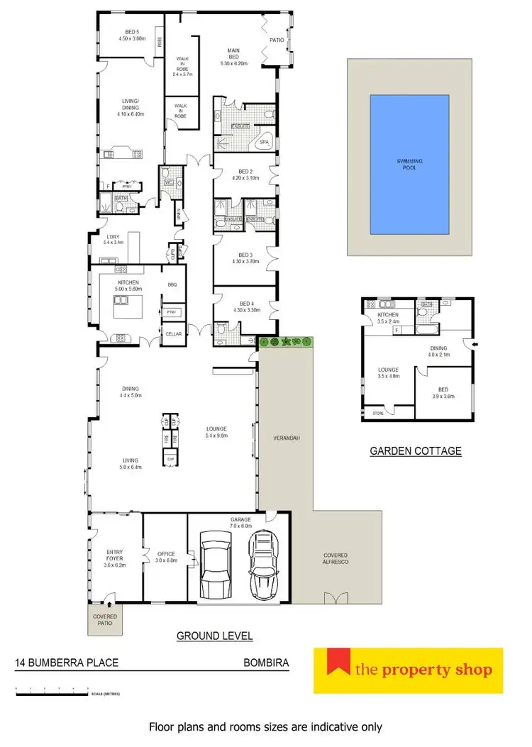Floorplan of Homely rural property listing, 14 Bumberra Place, Mudgee NSW 2850