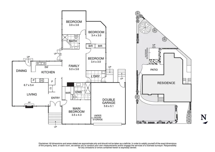 Floorplan of Homely house listing, 67 Ironbark Drive, Templestowe Lower VIC 3107