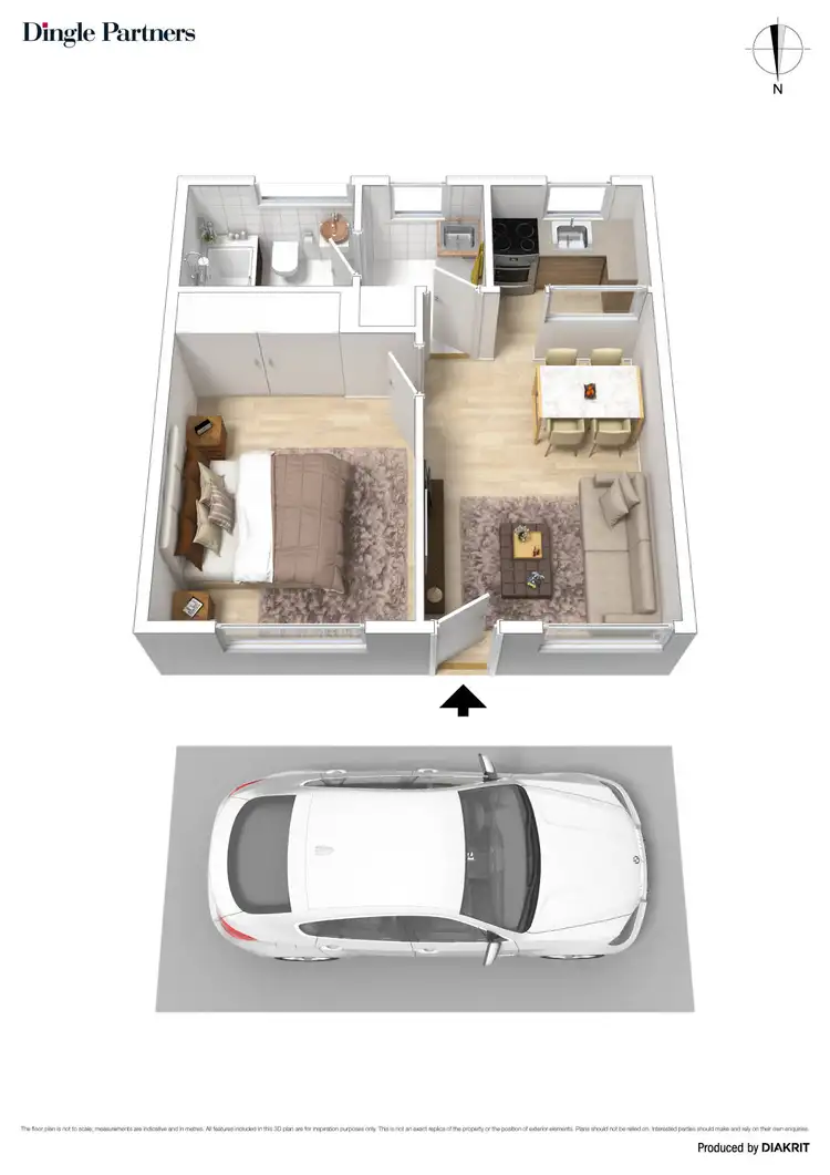 Floorplan of Homely apartment listing, 11/47 Davison Street, Richmond VIC 3121