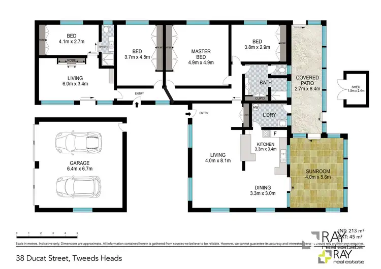 Floorplan of Homely house listing, 38 Ducat Street, Tweed Heads NSW 2485