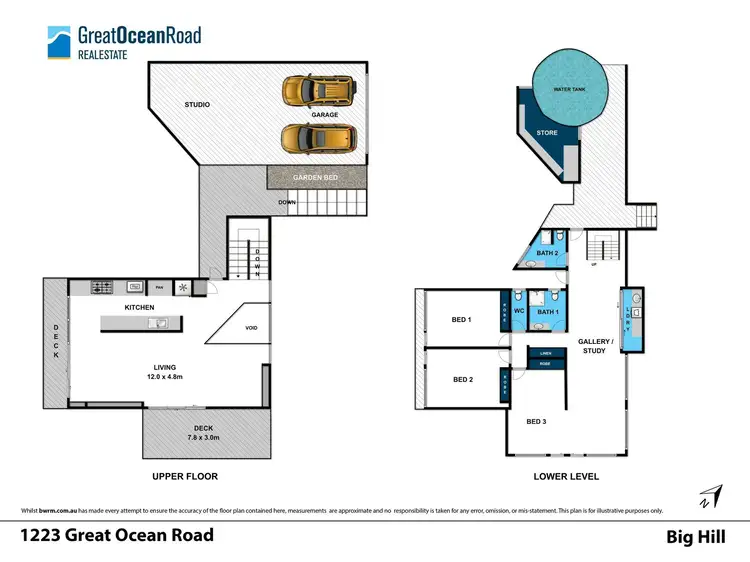 Floorplan of Homely house listing, 1223 Great Ocean Road, Lorne VIC 3232