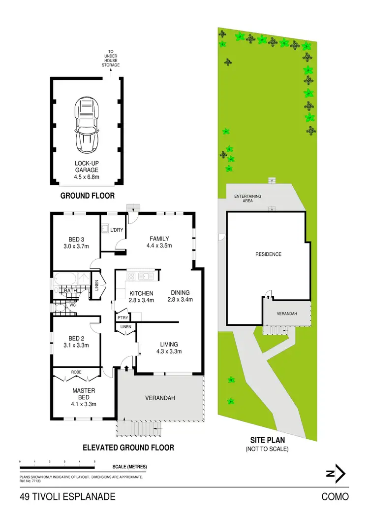 Floorplan of Homely house listing, 49 Tivoli Esplanade, Como NSW 2226