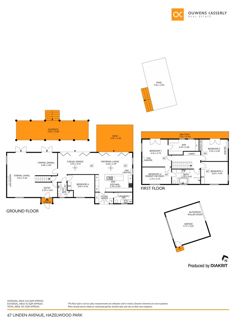 Floorplan of Homely house listing, 67 Linden Avenue, Hazelwood Park SA 5066