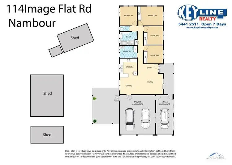 Floorplan of Homely house listing, 114 Image Flat Road, Image Flat QLD 4560
