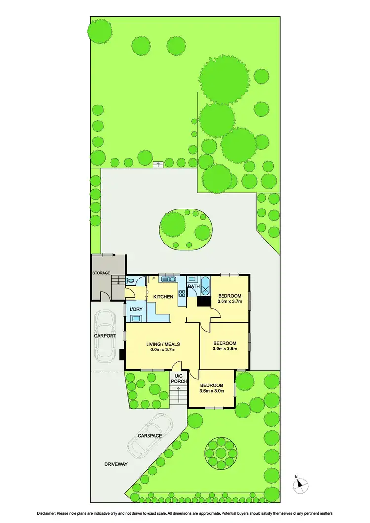 Floorplan of Homely house listing, 58 Clingin Street, Reservoir VIC 3073