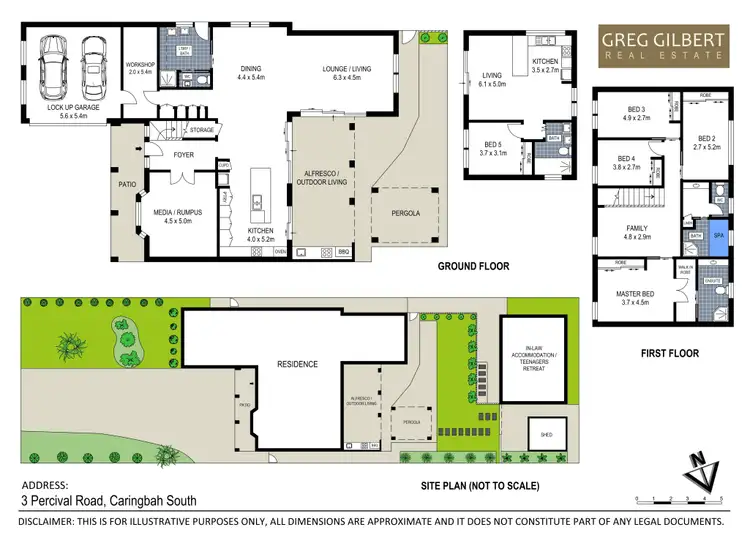 Floorplan of Homely house listing, 3 Percival Road, Caringbah South NSW 2229