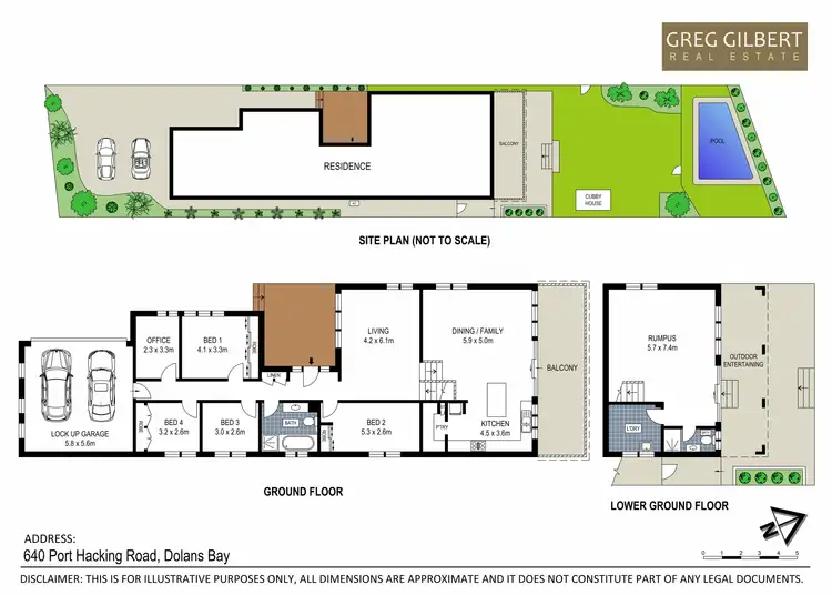 Floorplan of Homely house listing, 640 Port Hacking Road, Dolans Bay NSW 2229