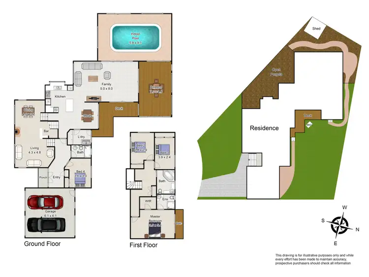 Floorplan of Homely house listing, 4 Naila Close, Endeavour Hills VIC 3802