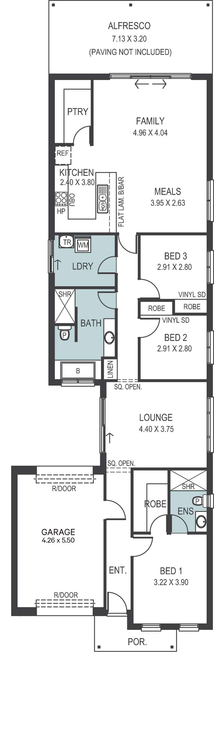 Floorplan of Homely house listing, 33a Wallala Avenue, Park Holme SA 5043