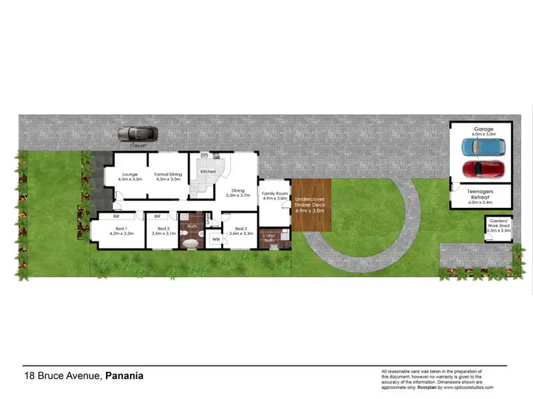Floorplan of Homely house listing, 18 Bruce Avenue, Panania NSW 2213