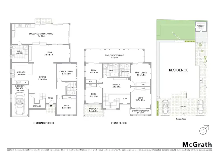 Floorplan of Homely house listing, 721 Forest Road, Bexley NSW 2207
