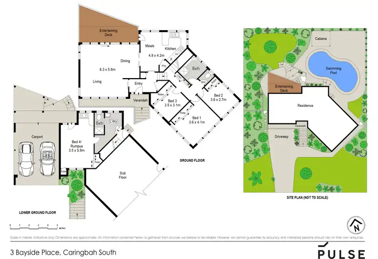 Floorplan of Homely house listing, 3 Bayside Place, Caringbah South NSW 2229