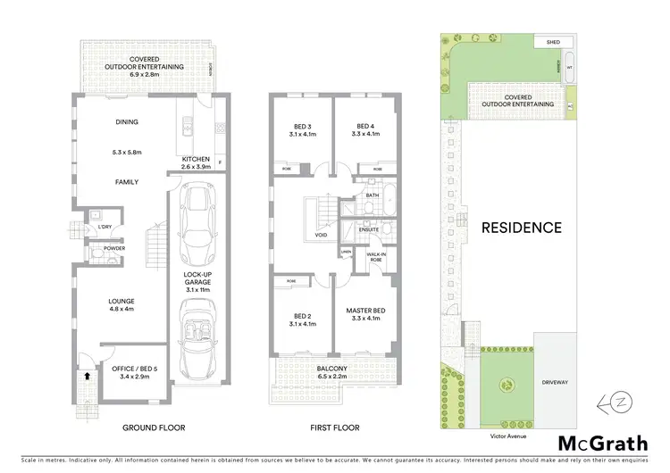 Floorplan of Homely house listing, 1/25 Victor Avenue, Panania NSW 2213