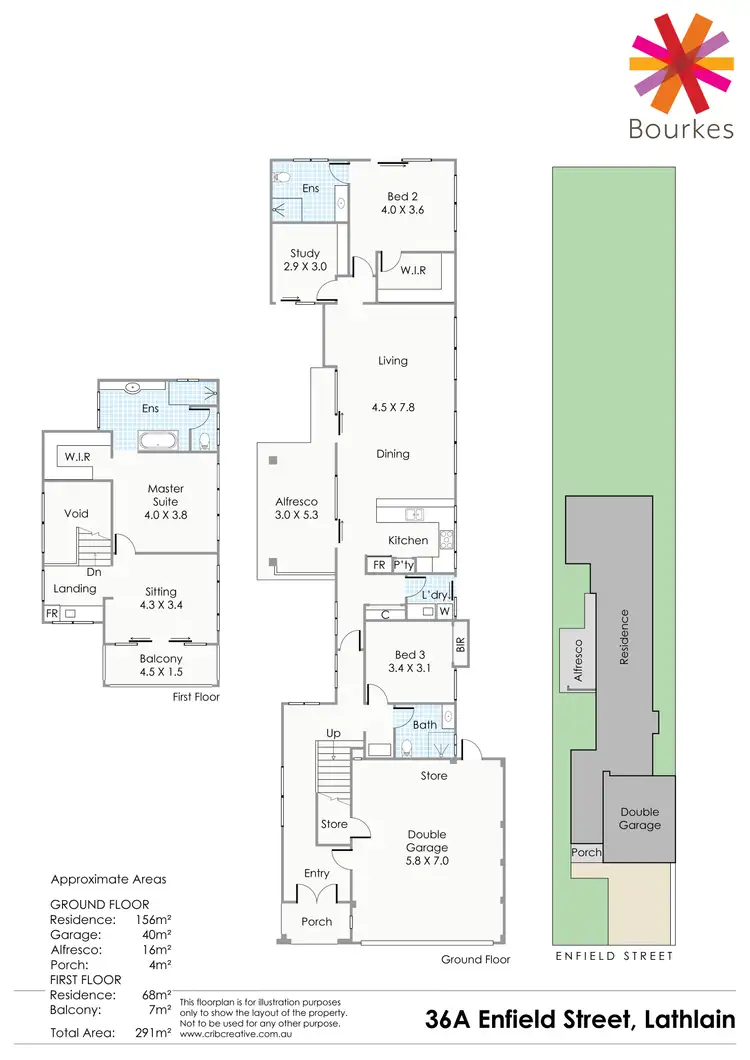 Floorplan of Homely house listing, 36A Enfield Street, Lathlain WA 6100