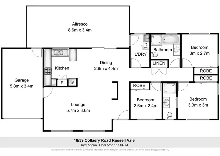 Floorplan of Homely villa listing, 18/39 Collaery Road, Russell Vale NSW 2517