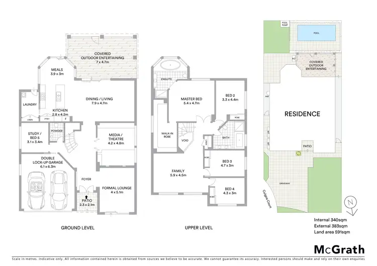 Floorplan of Homely house listing, 18 Culgoa Court, Wattle Grove NSW 2173
