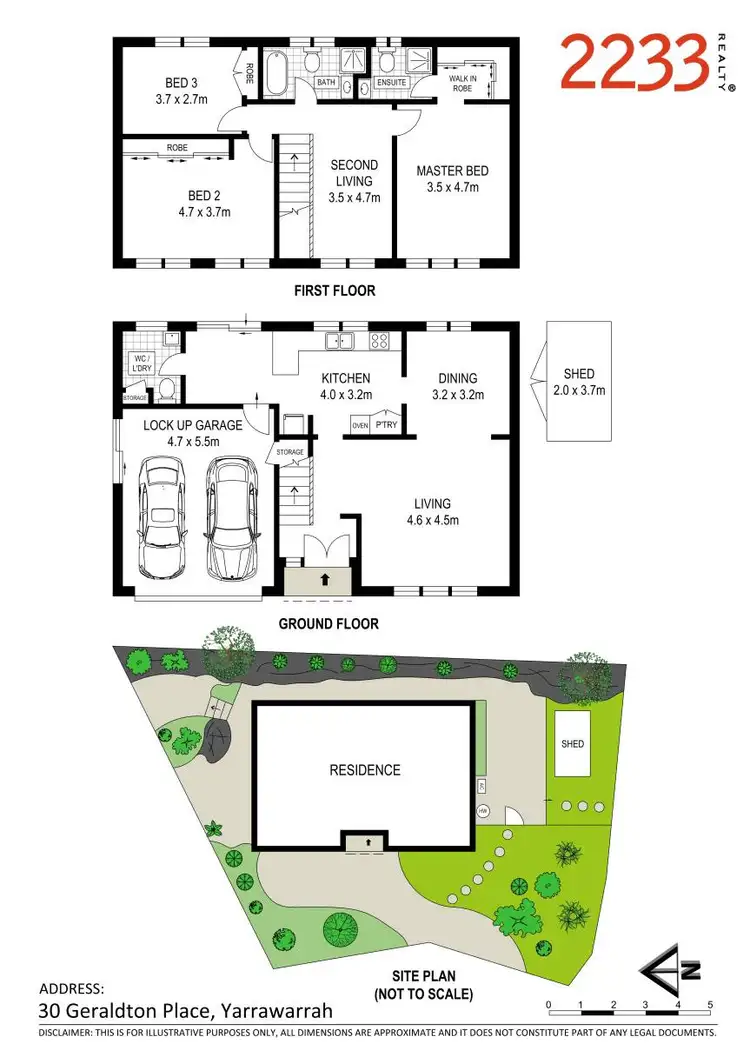 Floorplan of Homely house listing, 30 Geraldton Place, Yarrawarrah NSW 2233