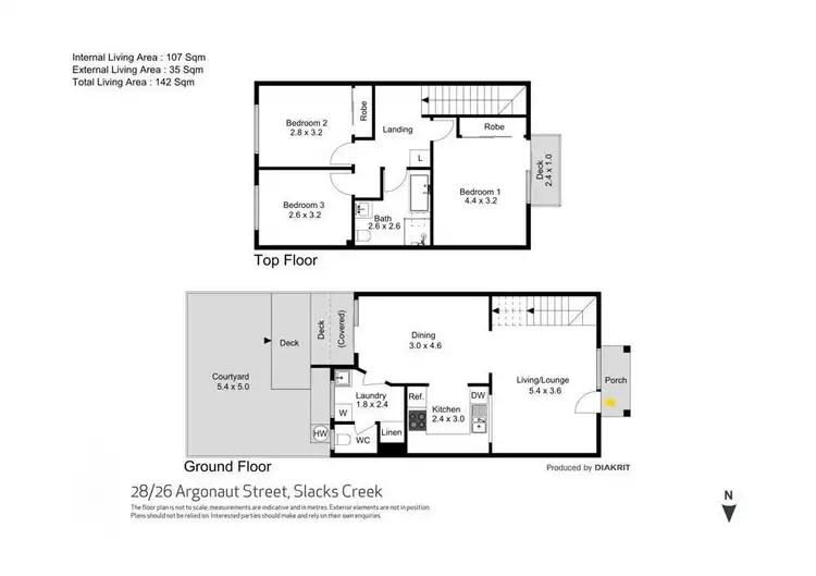 Floorplan of Homely house listing, 28/26 Argonaut Street, Slacks Creek QLD 4127