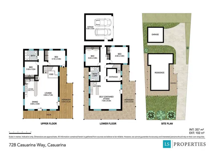Floorplan of Homely house listing, 728 Casuarina Way, Casuarina NSW 2487