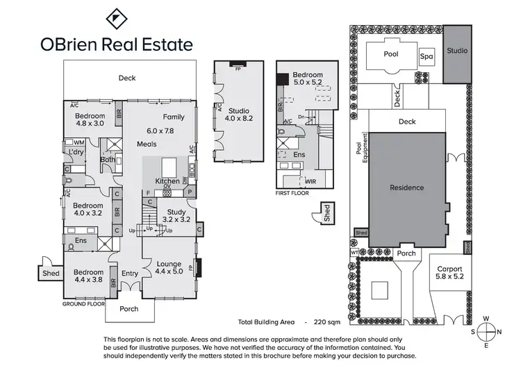 Floorplan of Homely house listing, 17 Marina Road, Mentone VIC 3194