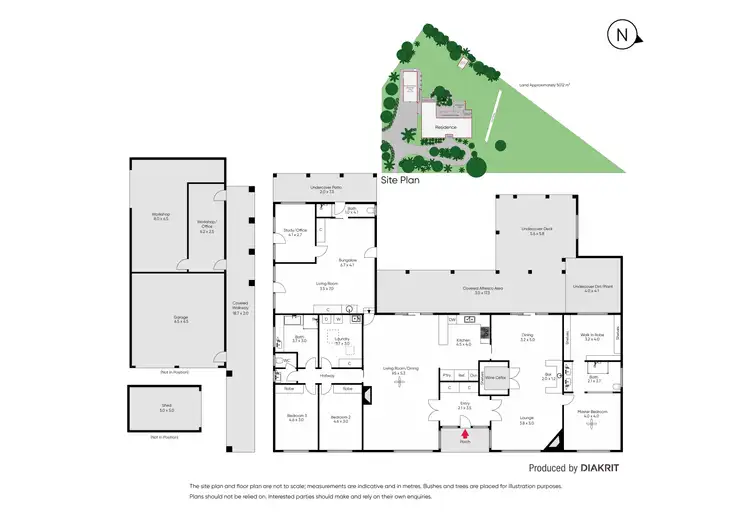 Floorplan of Homely rural property listing, 61 Baldock Road, Mornington VIC 3931
