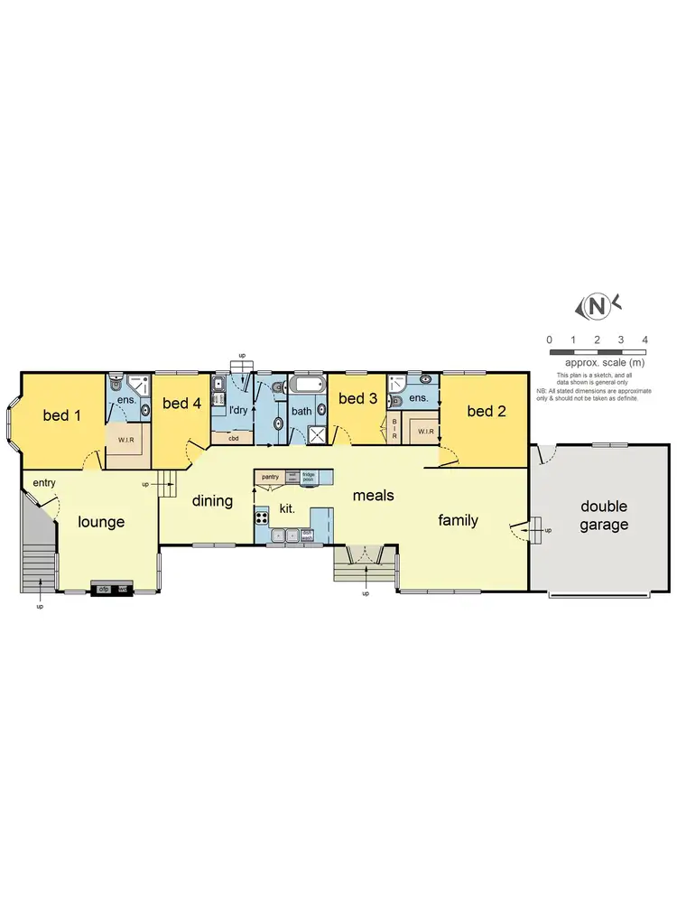 Floorplan of Homely house listing, 9 Fiscom Court, Croydon North VIC 3136