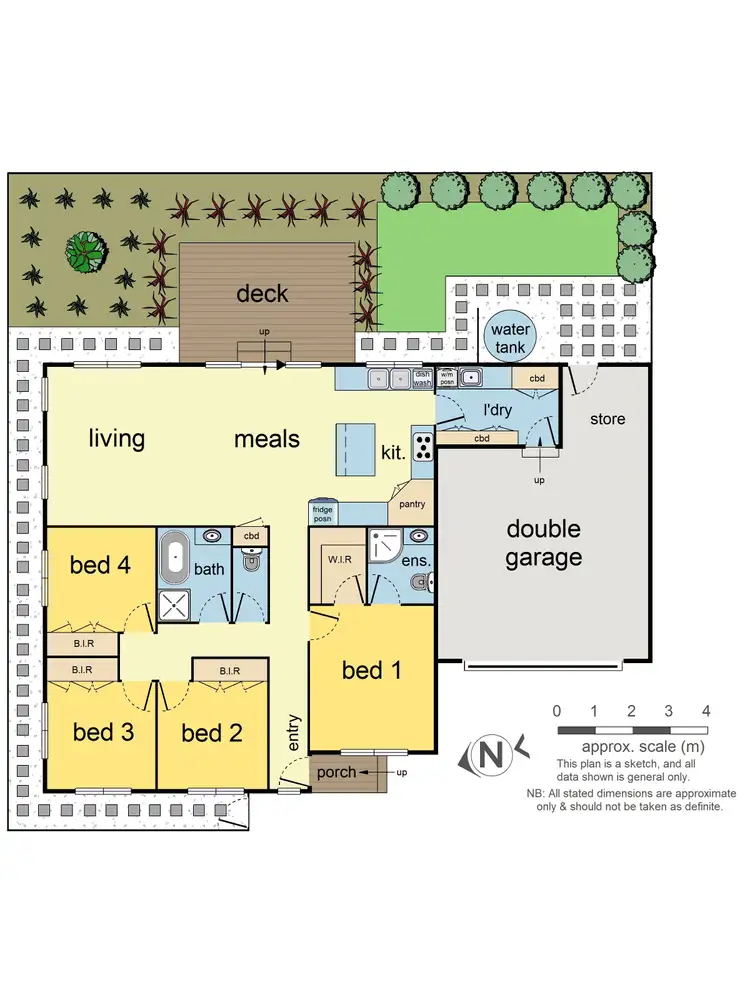 Floorplan of Homely house listing, 72A Lyons Road, Croydon North VIC 3136
