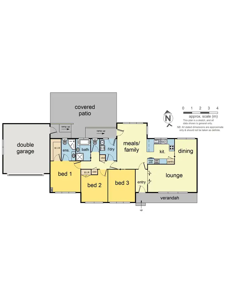 Floorplan of Homely house listing, 30 Lehmann Place, Croydon Hills VIC 3136